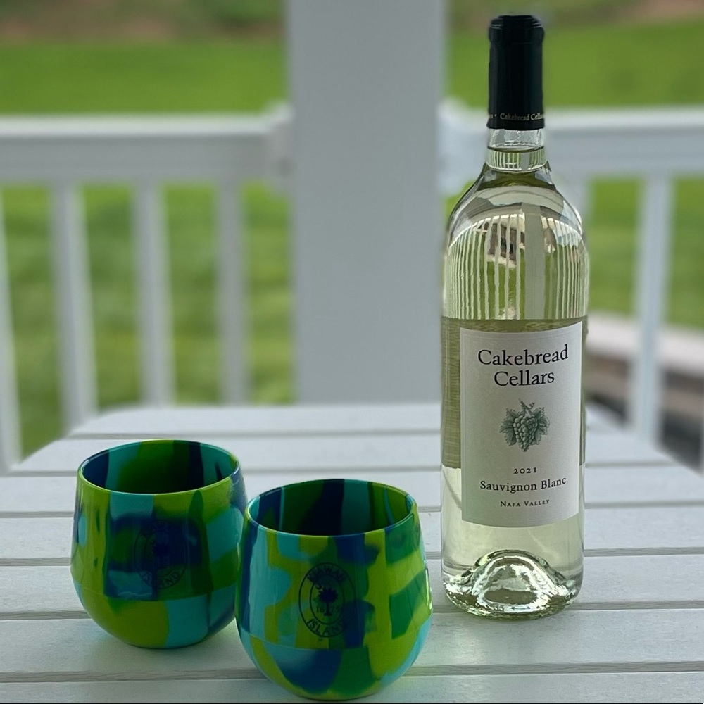 Silicone Wine Glasses Set of 2 “Take on the Go”